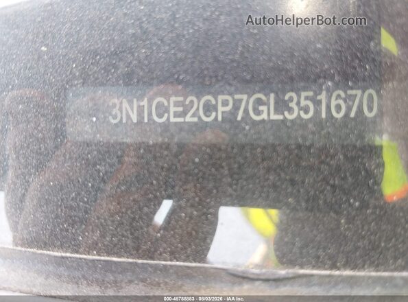 3N1CE2CP7GL351670 2016 NISSAN VERSA NOTE Blue Engine compartment view