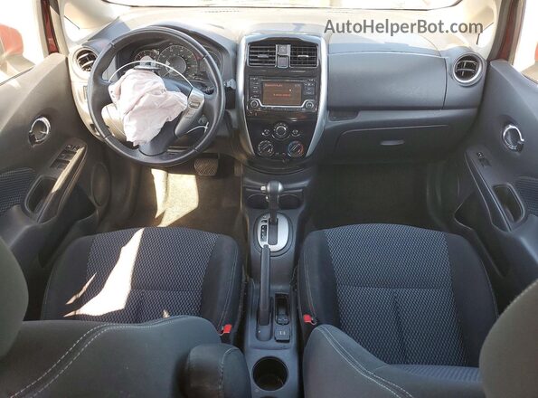 3N1CE2CP7GL352656 2016 NISSAN VERSA Бордовый Вид панели приборов