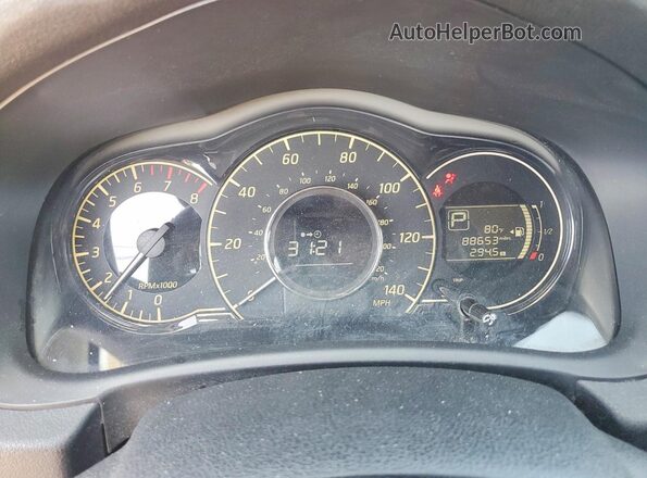 3N1CE2CP7GL352656 2016 NISSAN VERSA Бордовый Вид щитка приборов