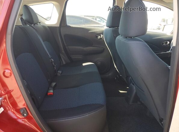 3N1CE2CP7GL352656 2016 NISSAN VERSA Бордовый Вид задних сидений