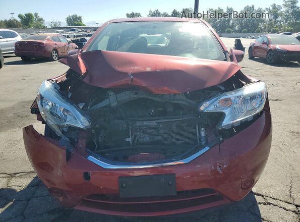 3N1CE2CP7GL352656 2016 NISSAN VERSA Бордовый Вид спереди