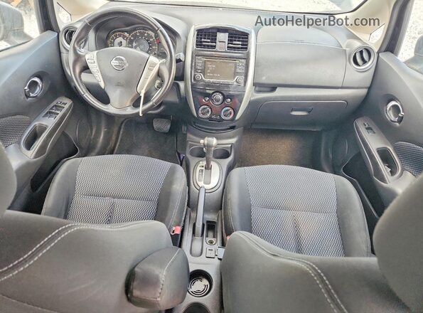 3N1CE2CP7GL355735 2016 NISSAN VERSA Black წინა პანელის ხედი
