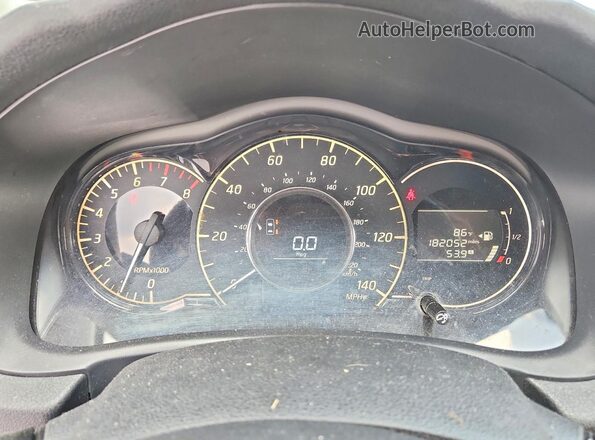 3N1CE2CP7GL355735 2016 NISSAN VERSA Black ხელსაწყოთა პანელის ხედი
