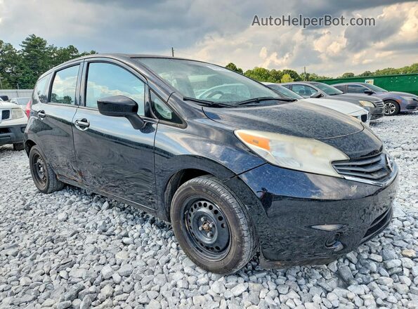 3N1CE2CP7GL355735 2016 NISSAN VERSA Black წინა მარჯვენა