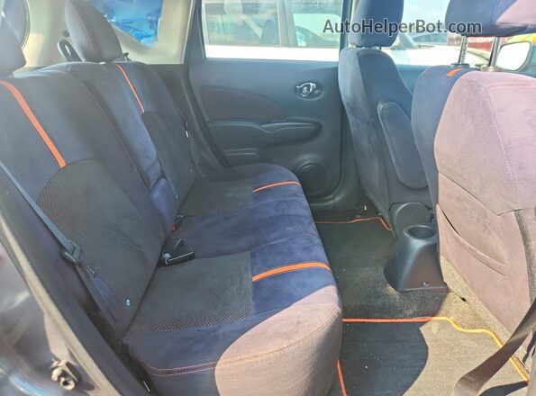 3N1CE2CP7GL379565 2016 NISSAN VERSA Gray უკანა სავარძლების ხედი