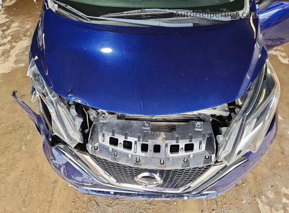3N1CE2CP7HL372925 2017 NISSAN VERSA Blue Շարժիչի բաժամունքի տեսք