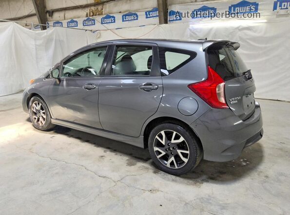 3N1CE2CP7HL381852 2017 NISSAN VERSA Gray Trasero izquierdo