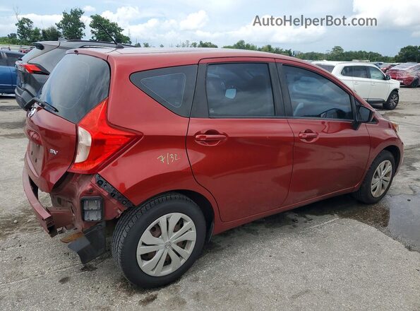 3N1CE2CP7JL370341 2018 NISSAN VERSA Red Tył prawy