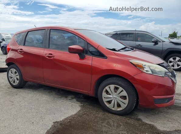 3N1CE2CP7JL370341 2018 NISSAN VERSA Red Przód prawy