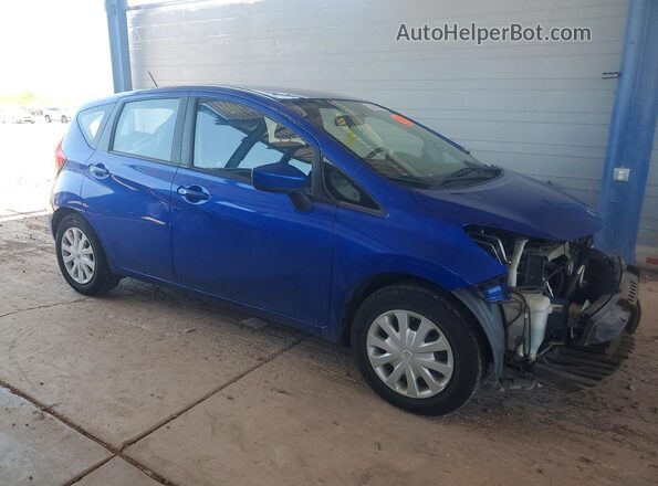 3N1CE2CP8GL390445 2016 NISSAN VERSA Blue Front right