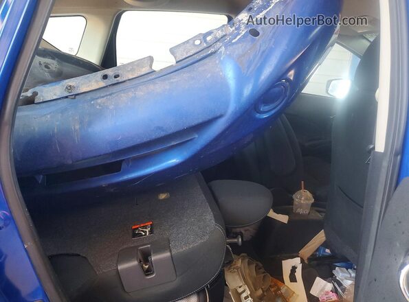 3N1CE2CP8GL390445 2016 NISSAN VERSA Blue Rear seats view