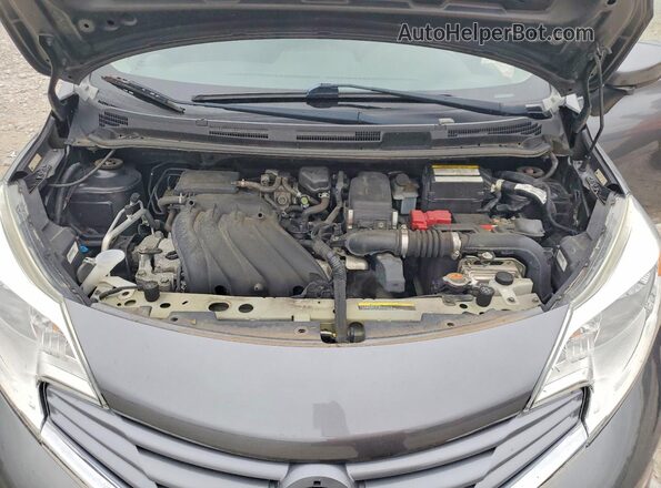 3N1CE2CP8GL399663 2016 NISSAN VERSA Gray Vista interior trasera
