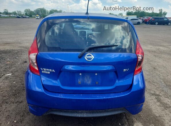 3N1CE2CP8HL363912 2017 NISSAN VERSA Blue Rear view