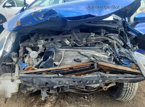 3N1CE2CP8HL363912 2017 NISSAN VERSA Blue Rear interior view