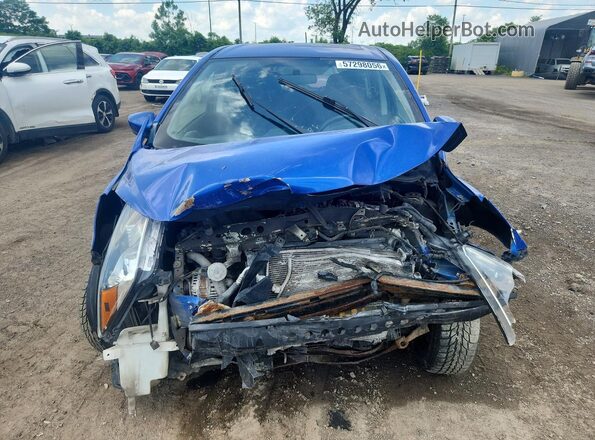 3N1CE2CP8HL363912 2017 NISSAN VERSA Blue Front view