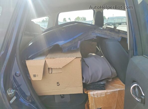 3N1CE2CP8KL362122 2019 NISSAN VERSA Blue უკანა სავარძლების ხედი