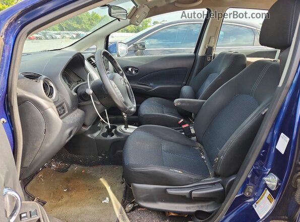 3N1CE2CP8KL362122 2019 NISSAN VERSA Blue წინა სალონის ხედი