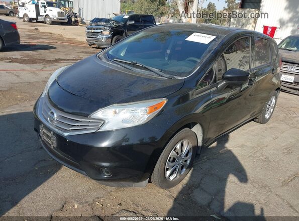 3N1CE2CP9GL402070 2016 NISSAN VERSA NOTE Black წინა მარცხენა ხედი სამი მეოთხედიდან