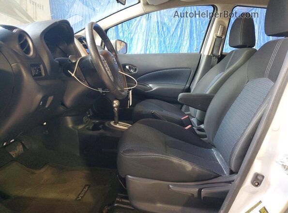 3N1CE2CP9HL359402 2017 NISSAN VERSA Silver Սալոնի դիմացի տեսք