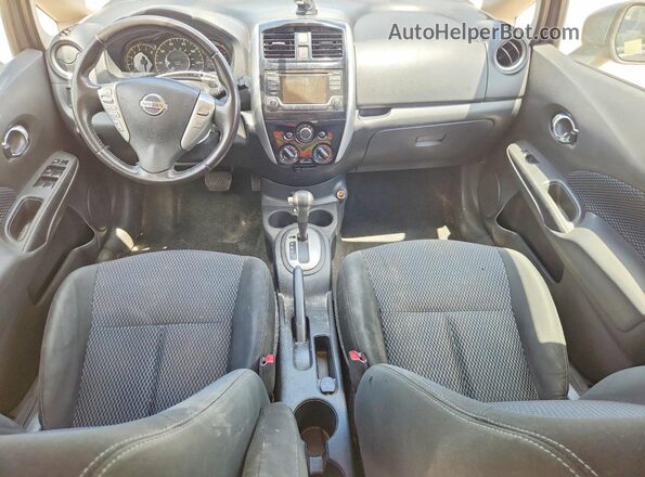 3N1CE2CP9HL369105 2017 NISSAN VERSA Silver წინა პანელის ხედი