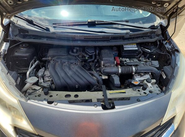 3N1CE2CP9HL369105 2017 NISSAN VERSA Silver უკანა სალონის ხედი