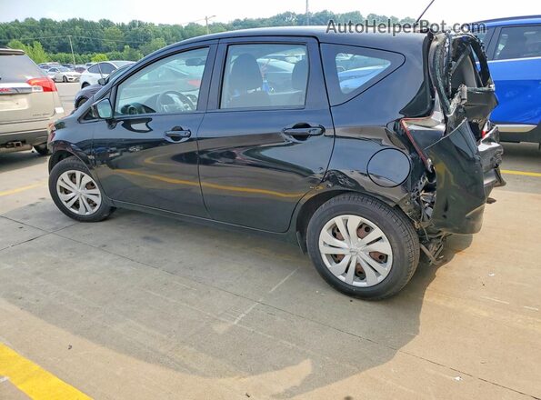 3N1CE2CP9JL352049 2018 NISSAN VERSA Черный Задняя левая четверть