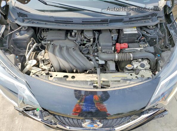 3N1CE2CP9JL352049 2018 NISSAN VERSA Черный Вид подкапотного пространства