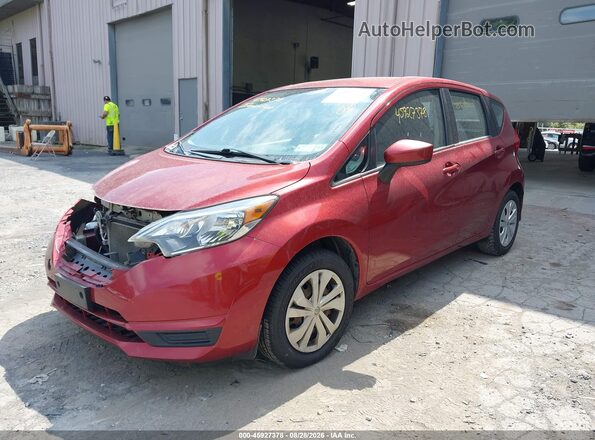 3N1CE2CP9JL352990 2018 NISSAN VERSA NOTE Maroon წინა მარცხენა ხედი სამი მეოთხედიდან