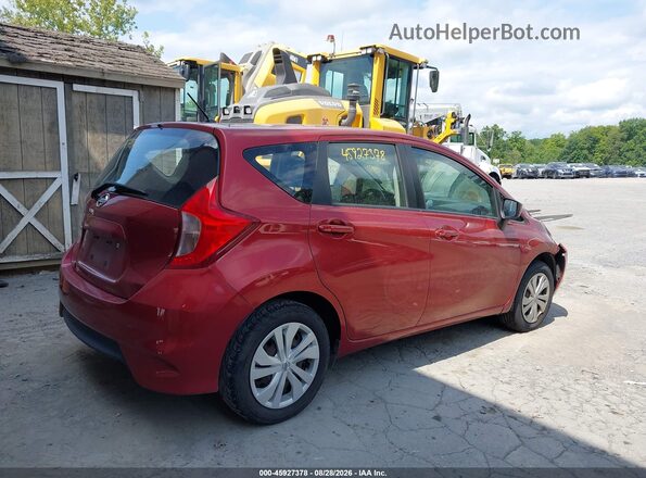 3N1CE2CP9JL352990 2018 NISSAN VERSA NOTE Maroon უკანა მარჯვენა