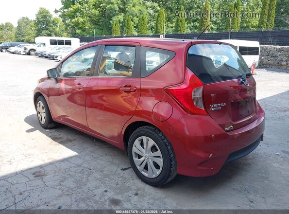 3N1CE2CP9JL352990 2018 NISSAN VERSA NOTE Maroon უკანა მარცხენა