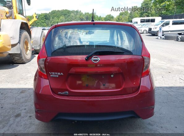 3N1CE2CP9JL352990 2018 NISSAN VERSA NOTE Maroon 
