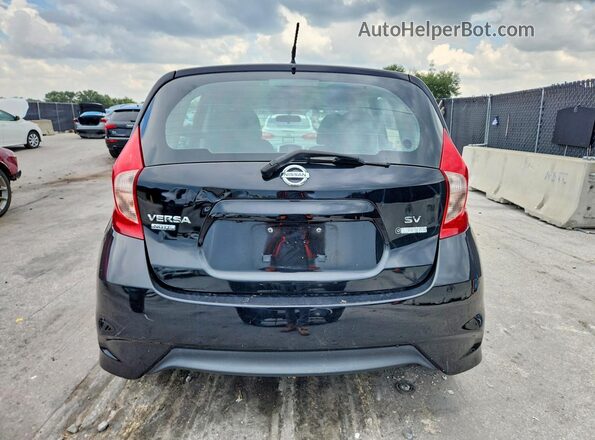 3N1CE2CP9JL353685 2018 NISSAN VERSA Black Widok z tyłu