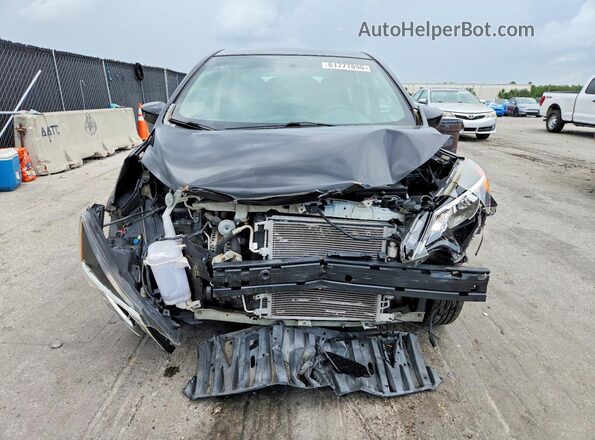 3N1CE2CP9JL353685 2018 NISSAN VERSA Black Widok z przodu