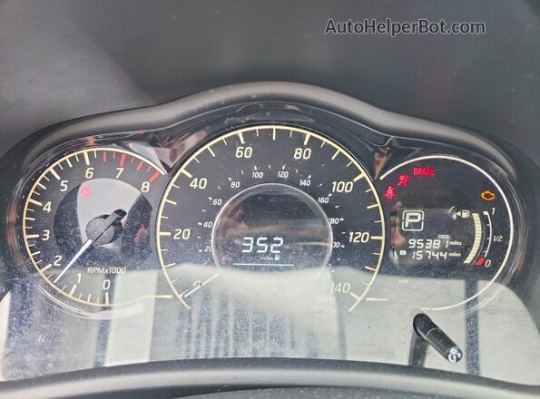 3N1CE2CP9JL353685 2018 NISSAN VERSA Black Widok zestawu wskaźników