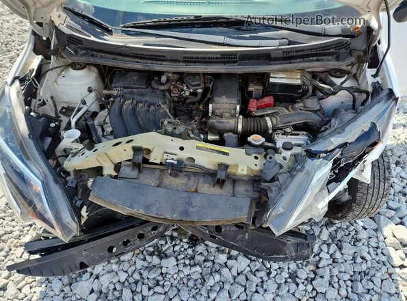 3N1CE2CP9KL358497 2019 NISSAN VERSA White უკანა სალონის ხედი
