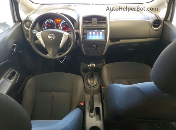 3N1CE2CP9KL360573 2019 NISSAN VERSA White Вид панелі приладів