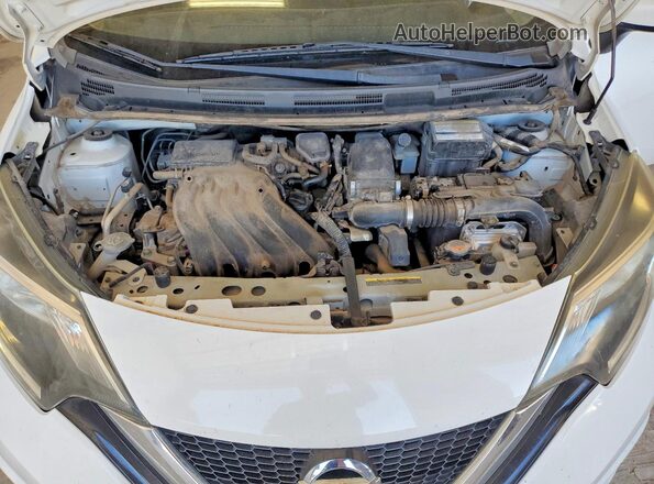 3N1CE2CP9KL360573 2019 NISSAN VERSA White Вид задньої частини салону