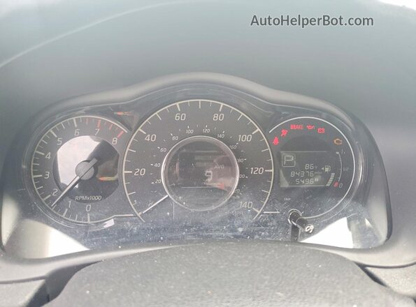 3N1CE2CPXGL353669 2016 NISSAN VERSA White Սարքավորումների վահանակի տեսք