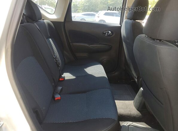 3N1CE2CPXGL368219 2016 NISSAN VERSA Silver Widok tylnych siedzeń