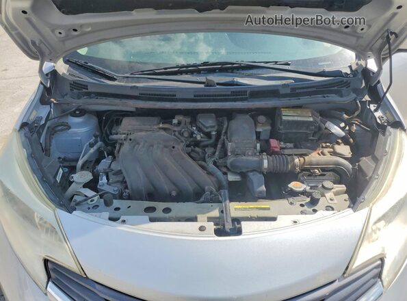 3N1CE2CPXGL368219 2016 NISSAN VERSA Silver Widok wnętrza z tyłu