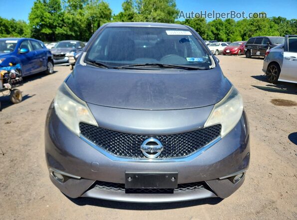 3N1CE2CPXGL376899 2016 NISSAN VERSA Gray Вид спереду