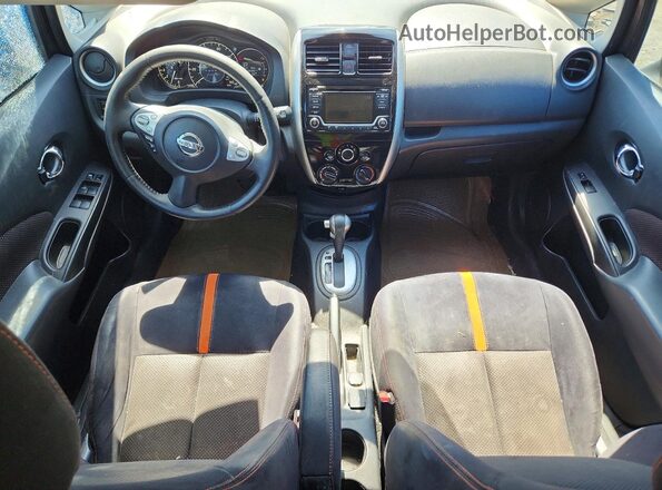 3N1CE2CPXGL376899 2016 NISSAN VERSA Gray Вид панелі приладів
