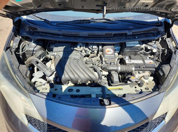3N1CE2CPXGL376899 2016 NISSAN VERSA Gray Вид задньої частини салону