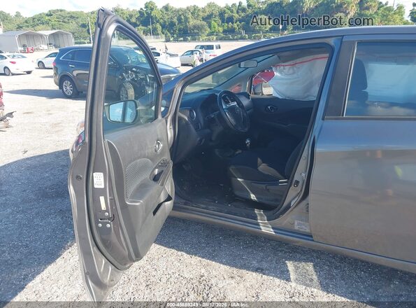 3N1CE2CPXGL380242 2016 NISSAN VERSA NOTE Серый Вид салона спереди