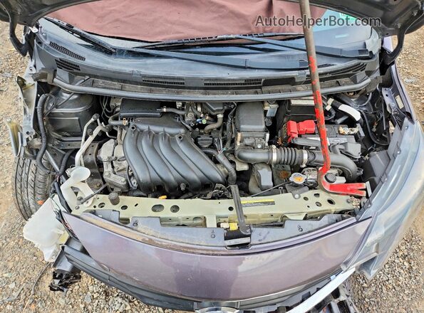 3N1CE2CPXGL382590 2016 NISSAN VERSA Gray Շարժիչի բաժամունքի տեսք