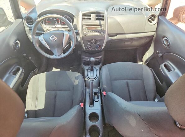 3N1CE2CPXGL398689 2016 NISSAN VERSA Black Dashboard view