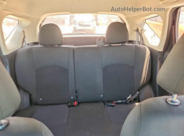 3N1CE2CPXGL398689 2016 NISSAN VERSA Black Rear seats view