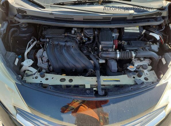3N1CE2CPXGL398689 2016 NISSAN VERSA Black Engine compartment view