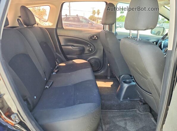 3N1CE2CPXGL398689 2016 NISSAN VERSA Black Rear interior view