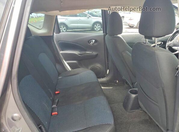 3N1CE2CPXHL368674 2017 NISSAN VERSA Gray Widok tylnych siedzeń